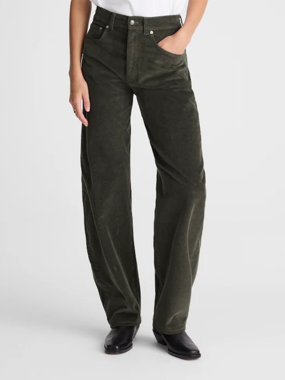 Madewell The Balloon Pant in Corduroy - Picture 2 of 7